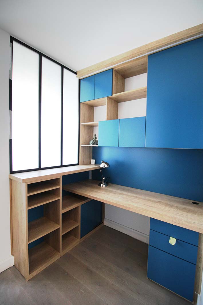 Aménagement Bureau – Appartement Pouillon