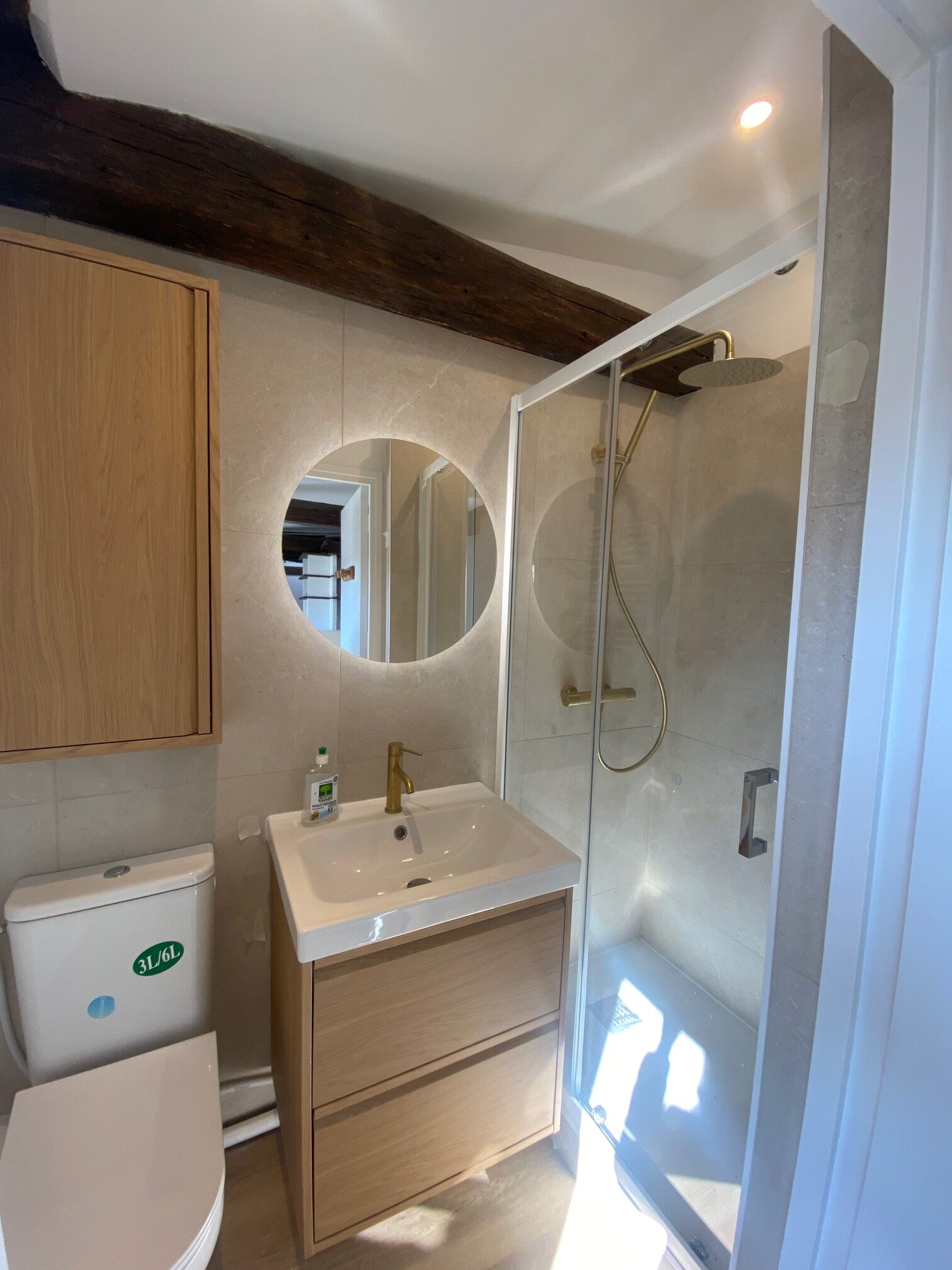 Salle de bain studio Paris 6ème